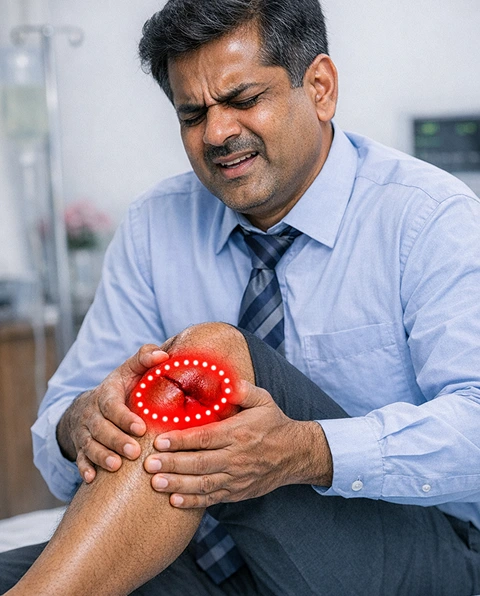 Fracture Into a Joint