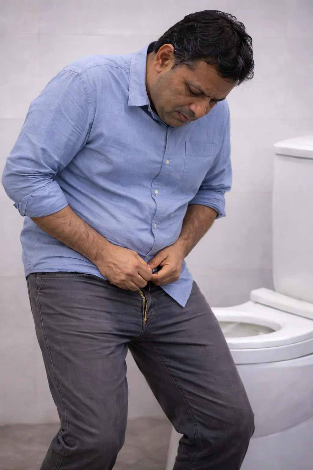 Hesitancy / Straining