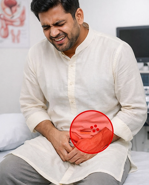 History of Groin / Scrotal Surgery