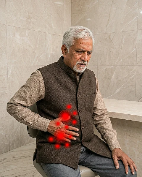 Stone Regrown After Previous Treatment