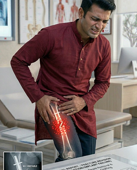 Fracture Not Healed — Pain Persisting Beyond 6 Months