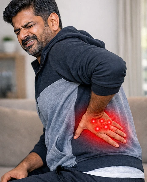 Pain Worse on Sitting