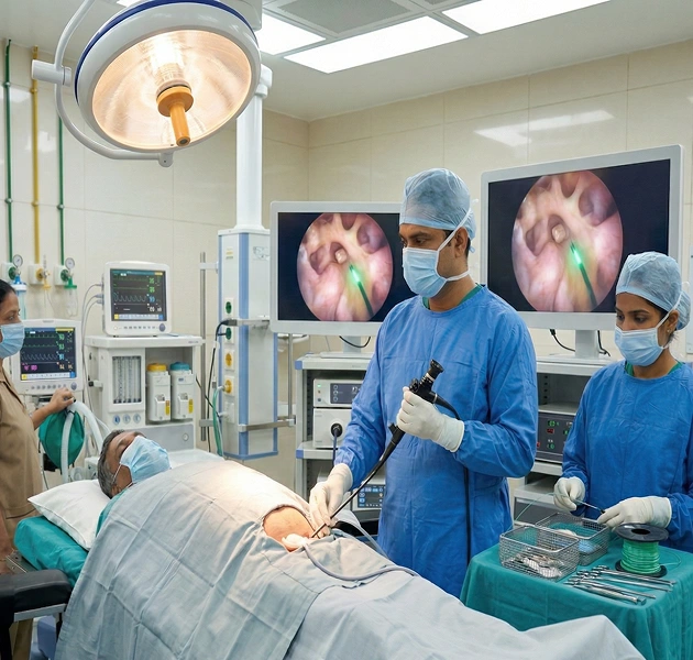 URS Surgery at Trayam Hospital