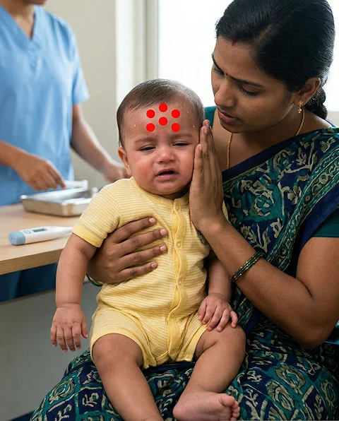 Infant Fever — No Obvious Cause