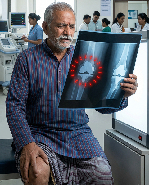 Implant Visible on X-Ray as Shifted