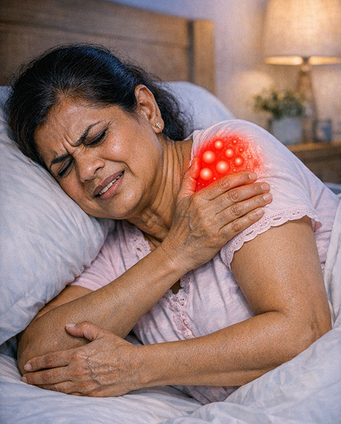 Night Pain — Cannot Sleep on the Shoulder